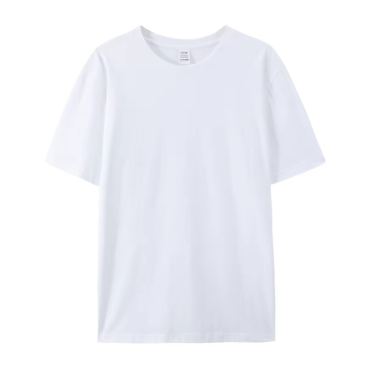 Wholesale Custom Brand Logo 100% Cotton Tshirt Blank Men T Shirt Plain Casual Men's T-shirts