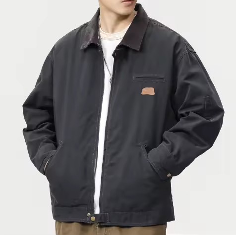 Casual Windbreaker Hombre Male Coats Men Slim Male Jaket Cotton Plus Size Jackets
